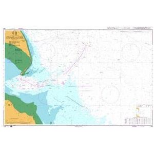 Product image of Admiralty Chart 104 | Approaches to the Humber Traffic Separation Scheme, featuring navigational markings, depth soundings, and coastal features, essential for safe marine navigation. It could be displayed as an art piece or used for navigation on a boat or ship.
