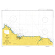 Product image of Admiralty Chart 1153 | Approaches to Gijon, featuring navigational markings, depth soundings, and coastal features, essential for safe marine navigation. It could be displayed as an art piece or used for navigation on a boat or ship.