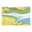 Product image of Admiralty Chart 1185 | River Thames Sea Reach, featuring navigational markings, depth soundings, and coastal features, essential for safe marine navigation. It could be displayed as an art piece or used for navigation on a boat or ship.