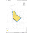 Product image of Admiralty Chart 2485 | Approaches to Barbados, featuring navigational markings, depth soundings, and coastal features, essential for safe marine navigation. It could be displayed as an art piece or used for navigation on a boat or ship.