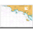 Product image of Admiralty Chart 2521 | Chaussee de Sein to Belle-Ile, featuring navigational markings, depth soundings, and coastal features, essential for safe marine navigation. It could be displayed as an art piece or used for navigation on a boat or ship.