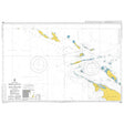 Product image of Admiralty Chart 2526 | Byron Sound to Jason Islands, featuring navigational markings, depth soundings, and coastal features, essential for safe marine navigation. It could be displayed as an art piece or used for navigation on a boat or ship.