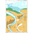 Product image of Admiralty Chart 2765 | Suriname River Entrance to Toevlucht, featuring navigational markings, depth soundings, and coastal features, essential for safe marine navigation. It could be displayed as an art piece or used for navigation on a boat or ship.