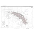 Product image of Admiralty Chart 3597 | South Georgia, featuring navigational markings, depth soundings, and coastal features, essential for safe marine navigation. It could be displayed as an art piece or used for navigation on a boat or ship.