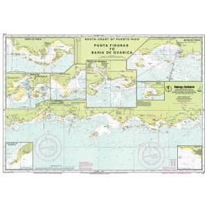 Imray Chart A12: Punta Figuras to Bahia de Guanica chart