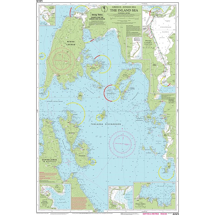 Imray Chart G121: The Inland Sea chart