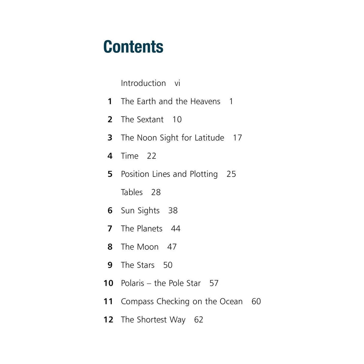 Explore Fernhurst Books' "Celestial Navigation," a guide for ocean sailors covering chapters like "The Earth and the Heavens," "The Sextant," and "Time." Spanning pages 1 to 62, it offers insights on celestial navigation with sections on "Sun Sights" and "The Planets.