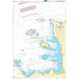 The Admiralty Chart 2669, covering the Channel Islands and adjacent French coast, provides detailed coastal data, navigation routes, depth markers, and geographic features for safe maritime navigation.