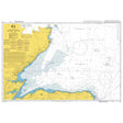 Product image of Admiralty Chart 115 | Moray Firth, featuring navigational markings, depth soundings, and coastal features, essential for safe marine navigation. It could be displayed as an art piece or used for navigation on a boat or ship.