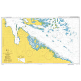 Product image of Admiralty Chart 171 | Southern Approaches to Massawa (Mits'iwa), featuring navigational markings, depth soundings, and coastal features, essential for safe marine navigation. It could be displayed as an art piece or used for navigation on a boat or ship.