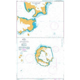 Product image of Admiralty Chart 226 | Deception Island, featuring navigational markings, depth soundings, and coastal features, essential for safe marine navigation. It could be displayed as an art piece or used for navigation on a boat or ship.