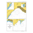 Product image of Admiralty Chart 242 | Antalya and Tasucu with Approaches, featuring navigational markings, depth soundings, and coastal features, essential for safe marine navigation. It could be displayed as an art piece or used for navigation on a boat or ship.