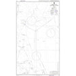 Product image of Admiralty Chart 274 | North Sea Offshore Charts Sheet 6, featuring navigational markings, depth soundings, and coastal features, essential for safe marine navigation. It could be displayed as an art piece or used for navigation on a boat or ship.