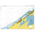 Product image of Admiralty Chart 302 | Approaches to Al Iskandariyah (Alexandria), featuring navigational markings, depth soundings, and coastal features, essential for safe marine navigation. It could be displayed as an art piece or used for navigation on a boat or ship.