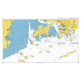 Product image of Admiralty Chart 341 | Macao to Hong Kong, featuring navigational markings, depth soundings, and coastal features, essential for safe marine navigation. It could be displayed as an art piece or used for navigation on a boat or ship.