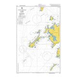 Product image of Admiralty Chart 359 | Dos Bocas Terminal, featuring navigational markings, depth soundings, and coastal features, essential for safe marine navigation. It could be displayed as an art piece or used for navigation on a boat or ship.