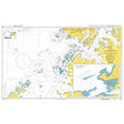 Product image of Admiralty Chart 446 | Anvers Island to Renaud Island, featuring navigational markings, depth soundings, and coastal features, essential for safe marine navigation. It could be displayed as an art piece or used for navigation on a boat or ship.