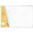 Product image of Admiralty Chart 495 | Porto do Acu, featuring navigational markings, depth soundings, and coastal features, essential for safe marine navigation. It could be displayed as an art piece or used for navigation on a boat or ship.