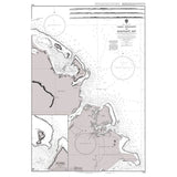 Product image of Admiralty Chart 690 | Cabo Delgado to Mikindani Bay, featuring navigational markings, depth soundings, and coastal features, essential for safe marine navigation. It could be displayed as an art piece or used for navigation on a boat or ship.