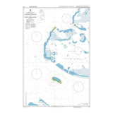 Product image of Admiralty Chart 726 | Egmont Islands to Three Brothers, featuring navigational markings, depth soundings, and coastal features, essential for safe marine navigation. It could be displayed as an art piece or used for navigation on a boat or ship.