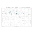 Product image of Admiralty Chart 762 | Caroline Islands (Eastern Part), featuring navigational markings, depth soundings, and coastal features, essential for safe marine navigation. It could be displayed as an art piece or used for navigation on a boat or ship.