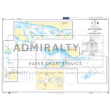 Product image of Admiralty Chart 803 | Hjulstafjarden and Aggarosundet, featuring navigational markings, depth soundings, and coastal features, essential for safe marine navigation. It could be displayed as an art piece or used for navigation on a boat or ship.
