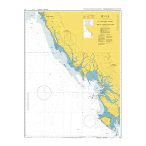 Product image of Admiralty Chart 817 | Elephant Point to Manaung (Cheduba) Island, featuring navigational markings, depth soundings, and coastal features, essential for safe marine navigation. It could be displayed as an art piece or used for navigation on a boat or ship.