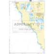 Product image of Admiralty Chart 874 | Varberg to Tylon, featuring navigational markings, depth soundings, and coastal features, essential for safe marine navigation. It could be displayed as an art piece or used for navigation on a boat or ship.