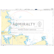 Product image of Admiralty Chart 891 | Bjorn to Iggon, featuring navigational markings, depth soundings, and coastal features, essential for safe marine navigation. It could be displayed as an art piece or used for navigation on a boat or ship.