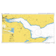 Product image of Admiralty Chart 930 | Vejle Fjord, featuring navigational markings, depth soundings, and coastal features, essential for safe marine navigation. It could be displayed as an art piece or used for navigation on a boat or ship.