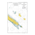 Product image of Admiralty Chart 936 | Nouvelle-Caledonie (South-eastern part), featuring navigational markings, depth soundings, and coastal features, essential for safe marine navigation. It could be displayed as an art piece or used for navigation on a boat or ship.