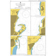 Product image of Admiralty Chart 994 | Catania and Approaches including Messina, featuring navigational markings, depth soundings, and coastal features, essential for safe marine navigation. It could be displayed as an art piece or used for navigation on a boat or ship.