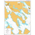 Product image of Admiralty Chart 1010 | Junkon to Lulea, featuring navigational markings, depth soundings, and coastal features, essential for safe marine navigation. It could be displayed as an art piece or used for navigation on a boat or ship.