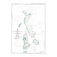 Product image of Admiralty Chart 1014 | Maalhosmadulu Atholhu Dhekunuburi to Ihavandhippolhu Atholhu, featuring navigational markings, depth soundings, and coastal features, essential for safe marine navigation. It could be displayed as an art piece or used for navigation on a boat or ship.