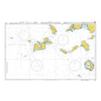 Product image of Admiralty Chart 1037 | Nisida Falkonera to Nisos Ios, featuring navigational markings, depth soundings, and coastal features, essential for safe marine navigation. It could be displayed as an art piece or used for navigation on a boat or ship.