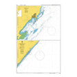 Product image of Admiralty Chart 1052 | Approaches to Kismaayo, featuring navigational markings, depth soundings, and coastal features, essential for safe marine navigation. It could be displayed as an art piece or used for navigation on a boat or ship.