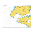 Product image of Admiralty Chart 1118 | Ria de Ferrol, featuring navigational markings, depth soundings, and coastal features, essential for safe marine navigation. It could be displayed as an art piece or used for navigation on a boat or ship.