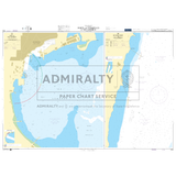 Product image of Admiralty Chart 1133 | Ports and Terminals of Nouadhibou, featuring navigational markings, depth soundings, and coastal features, essential for safe marine navigation. It could be displayed as an art piece or used for navigation on a boat or ship.