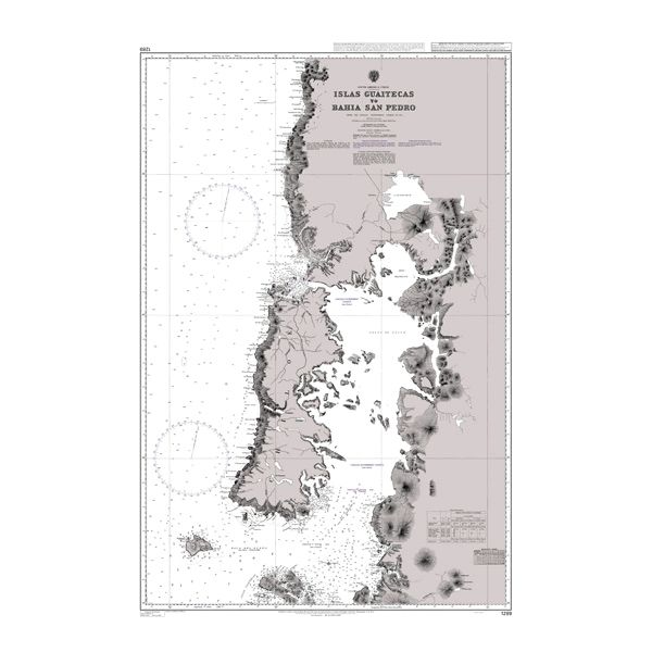 Product image of Admiralty Chart 1289 | Weihai Gang to Shidao Gang, featuring navigational markings, depth soundings, and coastal features, essential for safe marine navigation. It could be displayed as an art piece or used for navigation on a boat or ship.