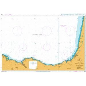 Product image of Admiralty Chart 1292 | Mimizan-Plage to Cabo de Ajo, featuring navigational markings, depth soundings, and coastal features, essential for safe marine navigation. It could be displayed as an art piece or used for navigation on a boat or ship.