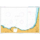 Product image of Admiralty Chart 1292 | Mimizan-Plage to Cabo de Ajo, featuring navigational markings, depth soundings, and coastal features, essential for safe marine navigation. It could be displayed as an art piece or used for navigation on a boat or ship.