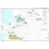 Product image of Admiralty Chart 1306 | Huaniao Shan to Sanxing Shan, featuring navigational markings, depth soundings, and coastal features, essential for safe marine navigation. It could be displayed as an art piece or used for navigation on a boat or ship.