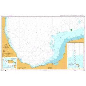 Product image of Admiralty Chart 1307 | Bahia de Campeche, featuring navigational markings, depth soundings, and coastal features, essential for safe marine navigation. It could be displayed as an art piece or used for navigation on a boat or ship.