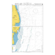 Product image of Admiralty Chart 1374 | Ports on the East Coast of Peninsular Malaysia, featuring navigational markings, depth soundings, and coastal features, essential for safe marine navigation. It could be displayed as an art piece or used for navigation on a boat or ship.