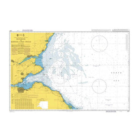 Product image of Admiralty Chart 1407 | Montrose to Berwick-upon-Tweed, featuring navigational markings, depth soundings, and coastal features, essential for safe marine navigation. It could be displayed as an art piece or used for navigation on a boat or ship.
