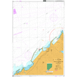 Product image of Admiralty Chart 145 | Ports of Tanger Med and Ksar Sghir, featuring navigational markings, depth soundings, and coastal features, essential for safe marine navigation. It could be displayed as an art piece or used for navigation on a boat or ship.