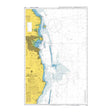 Product image of Admiralty Chart 1468 | Arklow to the Skerries Islands, featuring navigational markings, depth soundings, and coastal features, essential for safe marine navigation. It could be displayed as an art piece or used for navigation on a boat or ship.