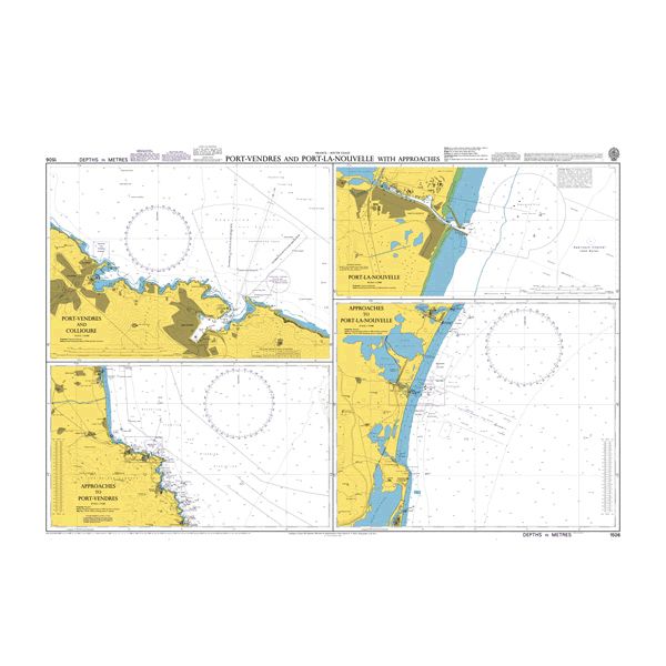 Product image of Admiralty Chart 1506 | Huangdao Qianwan and Haixi Wan, featuring navigational markings, depth soundings, and coastal features, essential for safe marine navigation. It could be displayed as an art piece or used for navigation on a boat or ship.