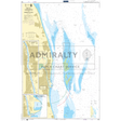 Product image of Admiralty Chart 1534 | Great Yarmouth and Approaches, featuring navigational markings, depth soundings, and coastal features, essential for safe marine navigation. It could be displayed as an art piece or used for navigation on a boat or ship.