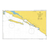 Product image of Admiralty Chart 1580 | Otocic Veliki Skolj to Otocic Glavat, featuring navigational markings, depth soundings, and coastal features, essential for safe marine navigation. It could be displayed as an art piece or used for navigation on a boat or ship.